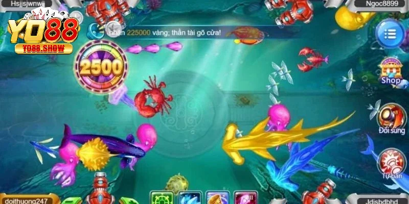 Game săn cá H5 cung cấp hơn 50 loại cá khác nhau cho bạn lựa chọn