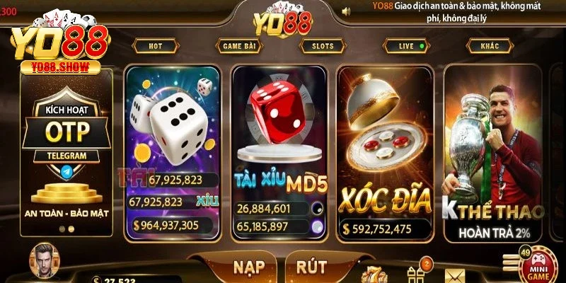 Ứng dụng cổng game được tối ưu hóa để chạy ổn định trên nhiều thiết bị